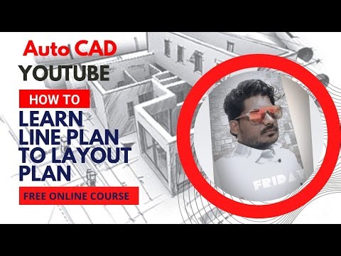 AutoCAD Line Plan to Column, Footing Layout Plan In Easy Way / How to Make Centerline Plan .