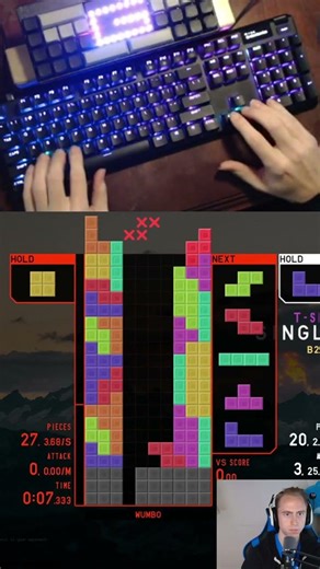 We Hit a Tetris - 4 Wide Tetrio Opener