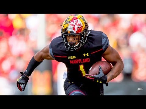 Best WR in the Big Ten || Maryland WR DJ Moore Career Highlights ᴴᴰ