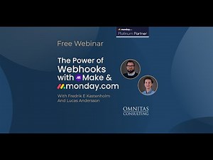 The Power of Webhooks with Make in monday.com
