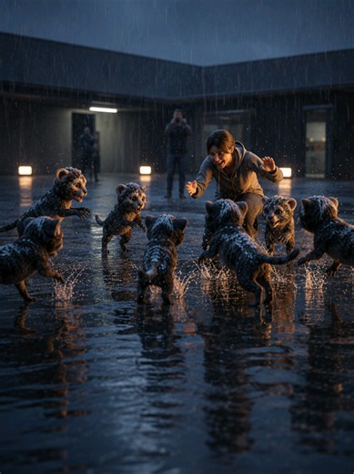 The Human Showed a Cub How to Splash in Rain Puddles — Soon the Entire Pack Celebrated a Storm Festival | HFY Sci-Fi Story #scifi #audiobook #hfy #writingprompts #BookTook