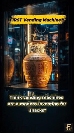 The FIRST Vending Machine Sold WHAT?! 🪙💦🤯