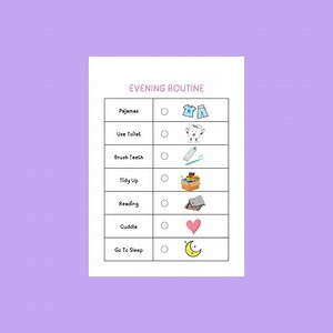 Kids Morning Routine Chart: Pastel Neutral, Toddler Checklist (PDF Download, A4/8x10 Inch) - Etsy