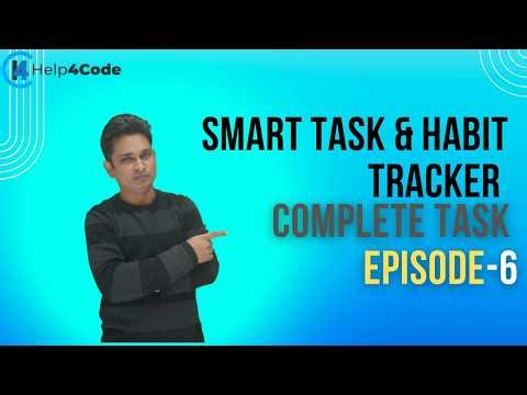 Smart Task & Habit Tracker complete Task using django
