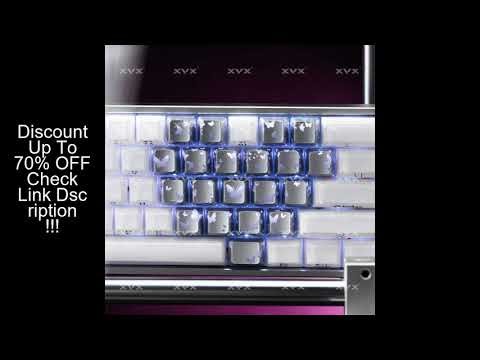 XVX 21 Keys Sliver Butterfly Keycaps IMD-Pattern Shine Through Heart-Shaped Keycaps OEM Profile DIY