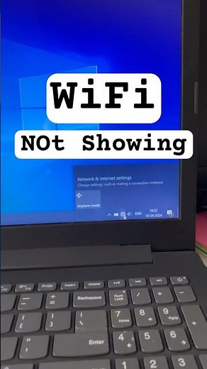WiFi Not Showing Up on Windows 10 #laptoprepair