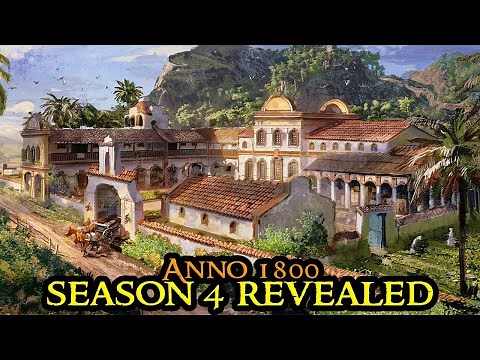 Anno 1800 SEASON 4 Announced - NEW WORLD Madness & New Scenario || New DLCs & Game Modes