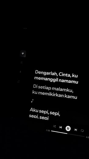 Lirik Lagu Aku Sepi Jika Tak Ada Kamu