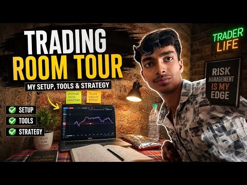 My Trading Room Tour | Setup, Tools & The Mindset Behind It 💸🔥