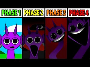 Phase 1 VS Phase 2 VS Phase 3 VS Phase 4 in Incredibox Sprunki!