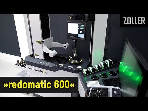 ZOLLER »redomatic 600« – Presetting and measuring machine with integrated tool heat shrink system