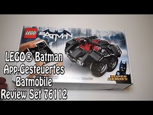 Review LEGO 76112: Batmobile App-Gesteuert (Batman Set)