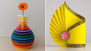 Top 6 DIY Paper Flower Vases – Best Handmade Room Decor Ideas 🌸📄