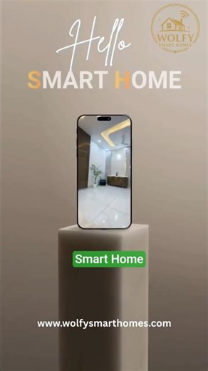 Smarter Living with Wolfy Smart Homes✨ #trendingshorts #smarthome #iot #viral #shorts