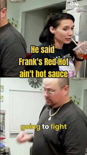 He said Frank’s Red Hot ain’t hot sauce… 🤨🔥