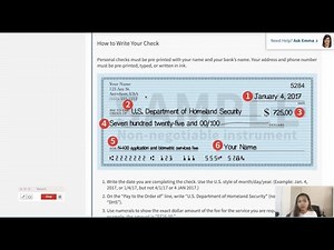 FILLING FEE TO USCIS | Payment Types USCIS Accepting