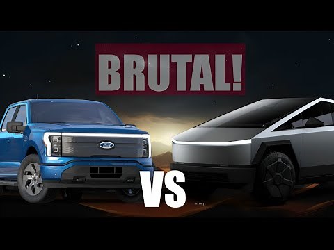 Tesla Cybertruck vs Ford F150 Lightning | detailed comparison.