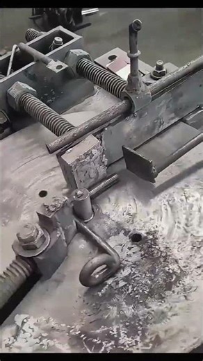 iron bending machine process #shorts