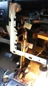 HOW TO REMOVE AND INSTALL HEATER CORE 98 KIA SPORTAGE