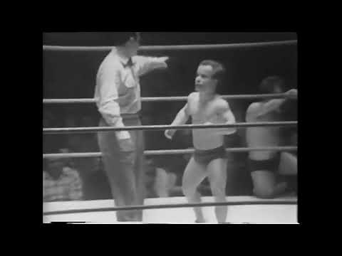 Lord Littlebrook & Tiny Tim vs. Ivan The Terrible & Irish Jackie (April 4, 1958)