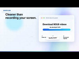 How to Download M3U8 Videos w/ The M3U8 Video Downloader Browser Extension