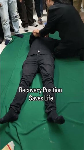 How to Perform the Recovery Position | Step-by-Step First Aid Guide 🩹