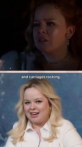 Pause the Pitbull for just one minute. We have Nicola Coughlan and Luke Newton reacting to THE CARRIAGE SCENE. | Netflix