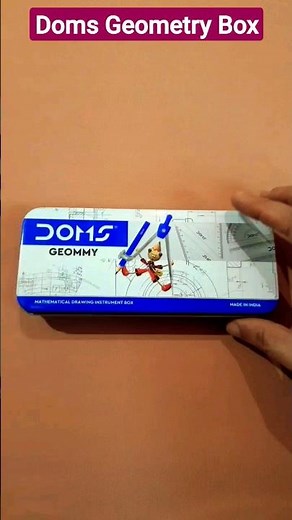 Doms Geommy Mathematical Drawing Instrument Geometry Box Review #shorts