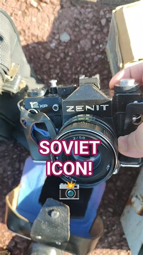 Vintage Zenit-12xp Camera 📸 Found in Belgium 🇧🇪#verakrus568