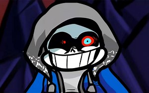 [FNF模组] 曲目"溺水"（Dusttale_2.0 尘埃传说 VS Murder_Sans 谋杀者衫斯/尘埃）