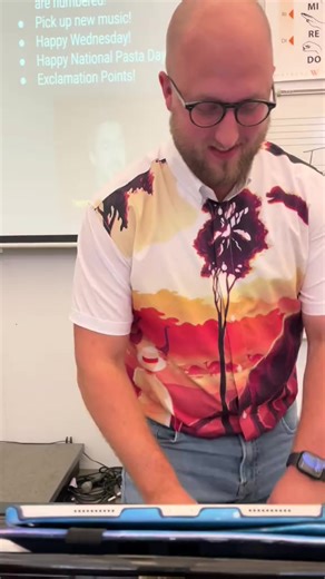 94K views · 1.1K reactions | Today’s Warm Up is Ho Hey by @The Lumineers! Enjoy! #singing #musiceducation #musiceducation #singing #music #choirmusic #musicteacher #choir | Mr. Finn | Facebook