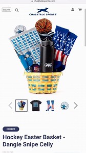 There's still time to get your basket in time for Easter! Easter baskets chock full of exclusive sports apparel and accessories your athlete will love! Hop to it, and check out @ohiohockeymom 's top picks for the best baskets for your hockey player! . . . #chalktalksports #chalktalk #sports #sportslife #instasports #athletes #sportslover #sportsswag #sportsgift #giftideas #athlete #athletelife #athletic #athletes #athleisure #lacrossemom #hockeymom #hockey #hockeylife #hockeyfamily #hockeyislife