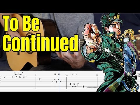 To be continued meme (AKA Roundabout by Yes) #jojosbizzareadventure