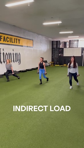 🤔INDIRECT OR DIRECT LOADING THE SPINE WHEN DOING LEGS, WHICH IS BETTER🤔 ANSWER they are both 👍. However some might not be able to load the spine (direct load) due to issues with the back or trouble holding the bar. Here in the video we have Lynzie Mance Alyssa Ann @chralene.ODell showing us the both options. The first video with dumbells (indirect load) and the second (direct load) is with the amazing Marrs Bar #legday #legs #fitness #strengthandconditioning #lunges #fitnessmotivation #exerci