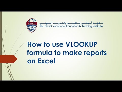 How to use VLOOKUP formula to make reports on Excel