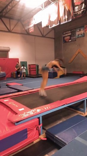 #CrucialCatch #BeConvincing #gymnastics #cheer #tumbling #fyp #foryou #talent #flips