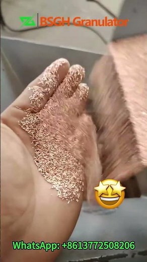 100% Pure Copper From Wire Granulator Machine | Scrap Copper Cable Granulator Machine