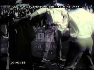 Piano Smashing Contest, 1940's - Film 7444