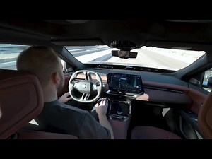 The new BMW iX3 50 xDrive. Polarized Grey Metallic. Navigation-guided exit function