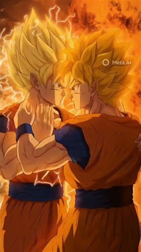 GOKU AND GOHAN FUSION DRAGON BALL SUPER #dragonballz #dragonballsuper