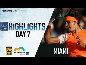 Highlights: Zverev, Nadal, Federer Win At Miami 2017 Tuesday