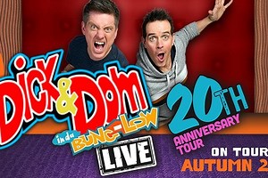 Dick & Dom: Richard McCourt and Dominic Wood back in Da Bungalow with 20th anniversary show