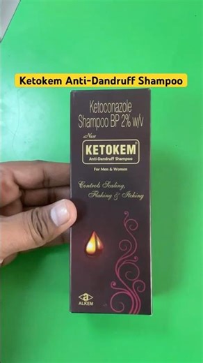 ketokem Ketoconazole 2% shampoo use #medicine #antidandruff