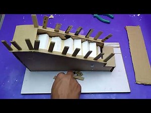 Affordable DIY Stair Lift for Home Cardboard Craft Project