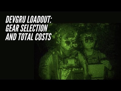 DEVGRU LOADOUT GEAR SELECTION AND TOTAL COSTS