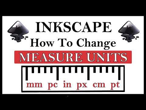How To Change The Measure Units In Inkscape