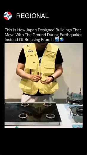 The Regional Times on Instagram: "Japan Doesn’t Fight Earthquakes—It Dances With Them In a country that faces over 1,000 measurable earthquakes every year, Japanese engineers have redefined survival. Instead of resisting seismic force, their buildings are designed to move with it. Using base isolation systems—layered rubber blocks, sliding pads, and steel bearings—skyscrapers literally glide atop the shaking ground, absorbing energy and lengthening seismic waves. It’s not just construction; it’s
