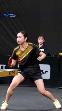 Those graceful chops from Hitomi Sato seal the win✨ #WTTDoha