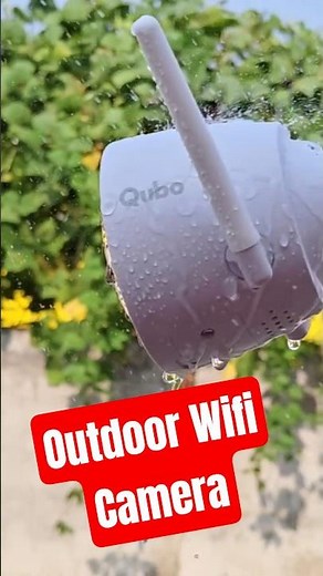 Qubo Smart Bullet Camera Review 🔥 | Best Outdoor WiFi Security Camera 📷