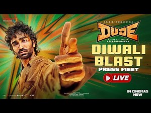 DUDE Diwali Blast Press Meet LIVE | Pradeep Ranganathan | Mamitha Baiju | Keerthiswaran